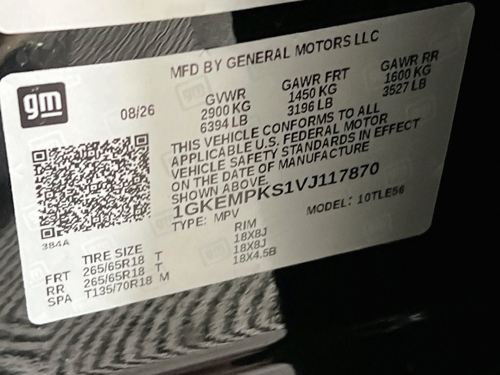2027 GMC Acadia AT4