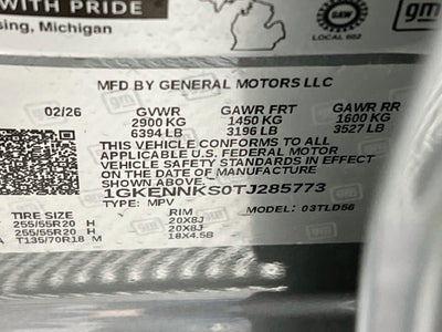 2026 GMC Acadia Elevation