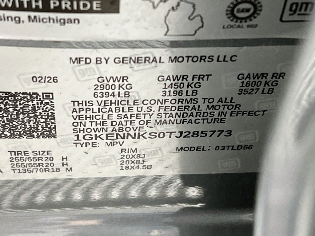 2026 GMC Acadia Elevation