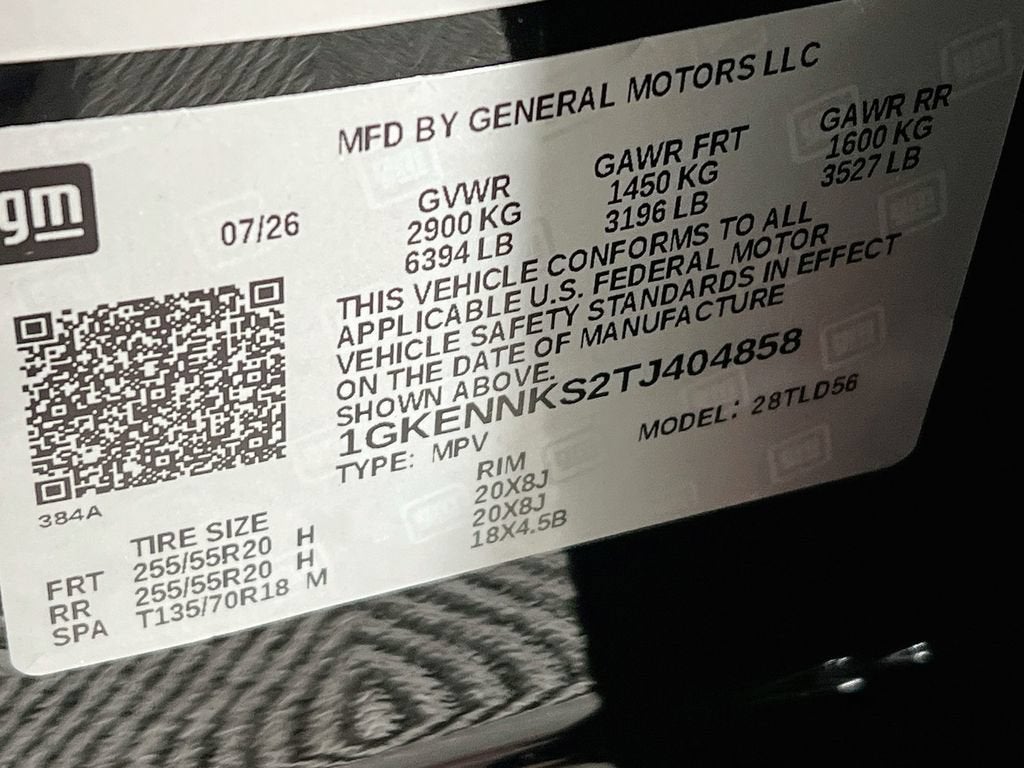 2026 GMC Acadia Elevation