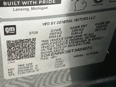 2026 GMC Acadia Elevation