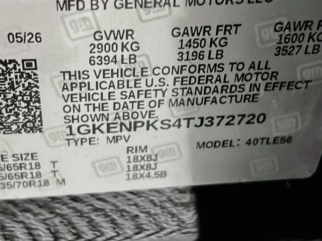2026 GMC Acadia AT4
