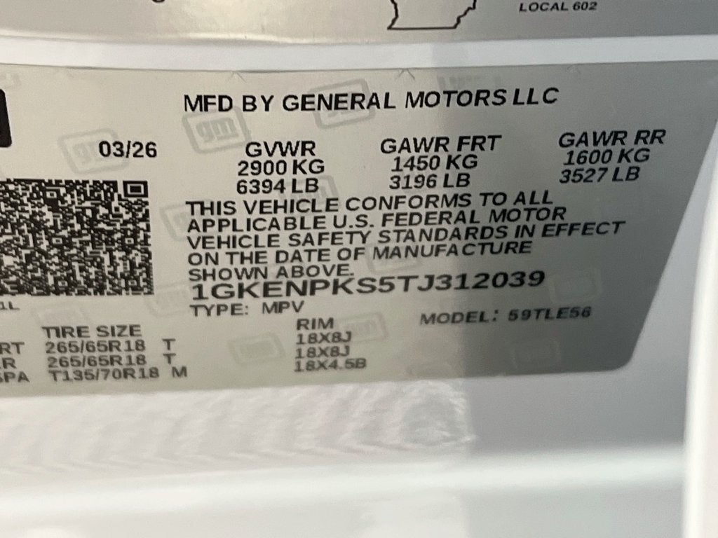 2026 GMC Acadia AT4