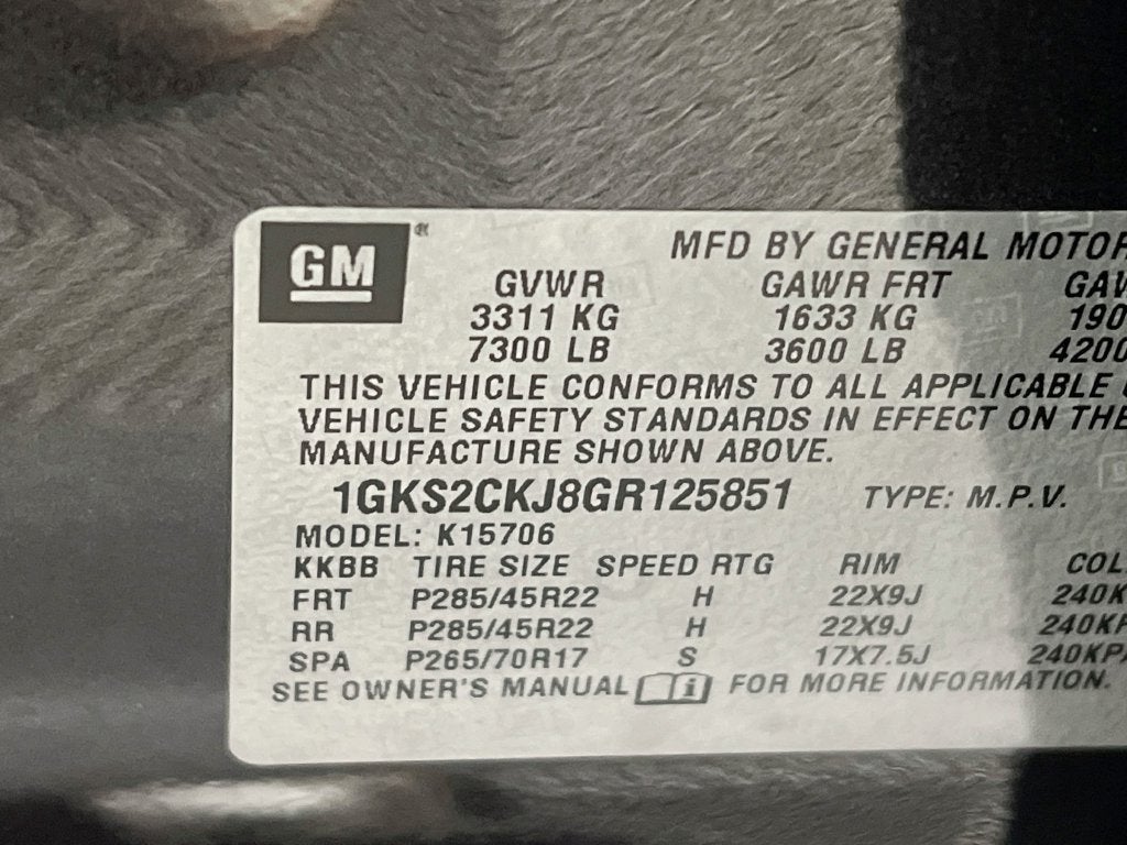 2016 GMC Yukon Denali