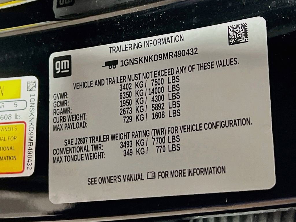 2021 Chevrolet Tahoe LT