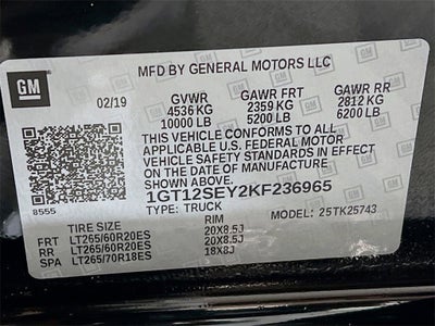 2019 GMC Sierra 2500 HD Denali