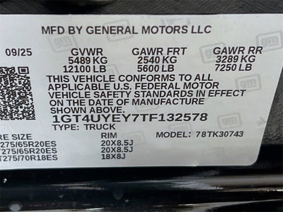 2026 GMC Sierra 3500 HD Denali Ultimate