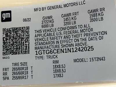 2022 GMC Canyon Elevation