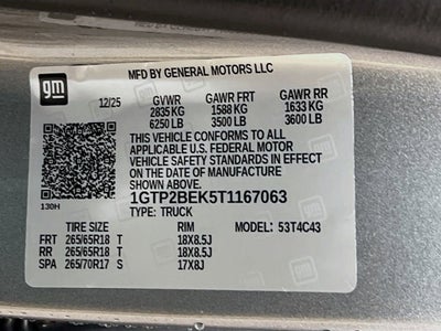 2026 GMC Canyon Elevation