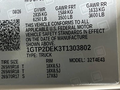 2026 GMC Canyon AT4