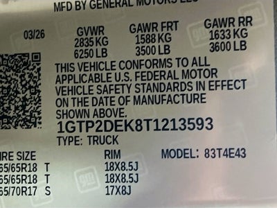 2026 GMC Canyon AT4