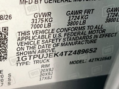 2026 GMC Sierra 1500 Elevation