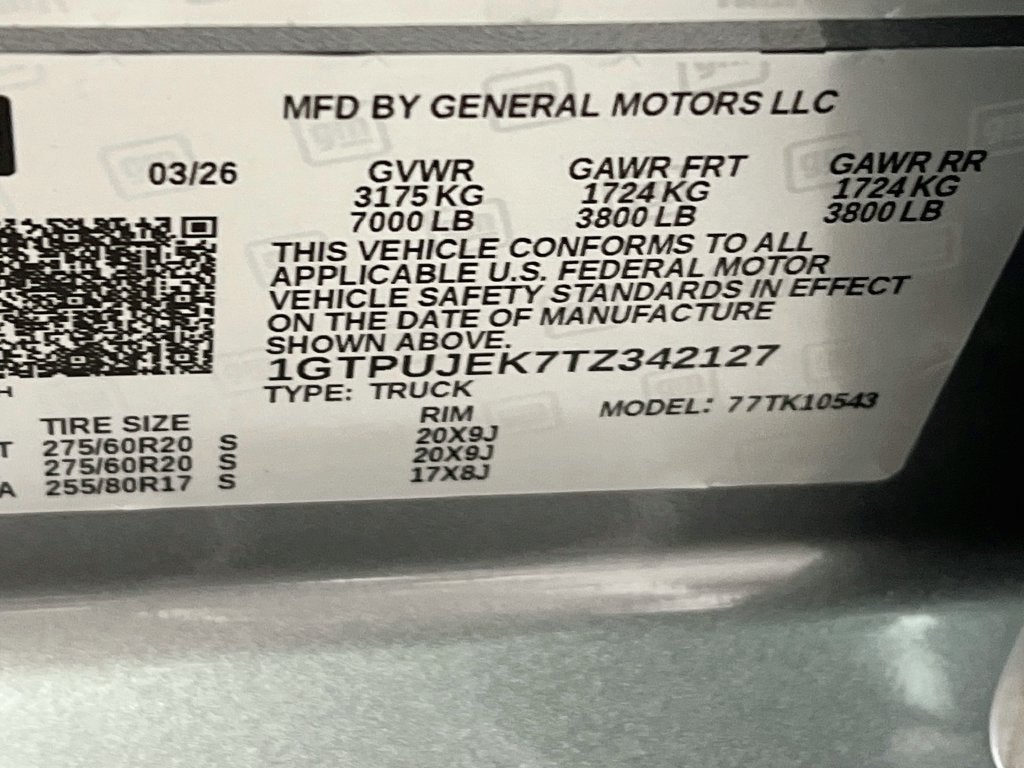 2026 GMC Sierra 1500 Elevation
