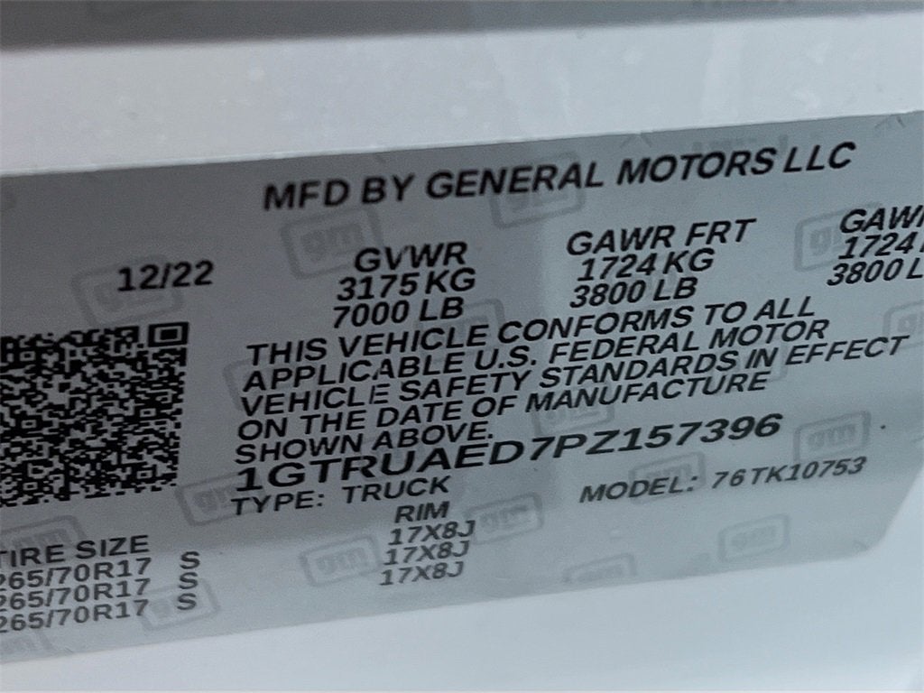 2023 GMC Sierra 1500 Pro