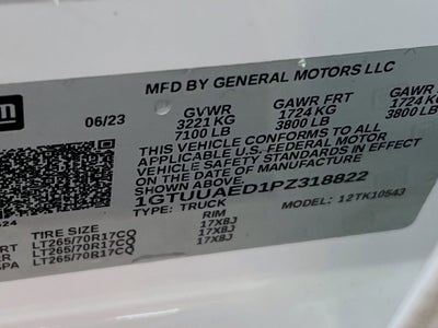 2023 GMC Sierra 1500 Pro