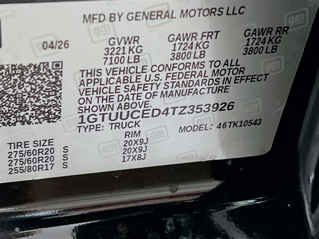 2026 GMC Sierra 1500 Elevation