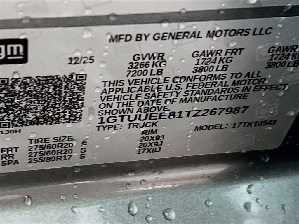 2026 GMC Sierra 1500 AT4