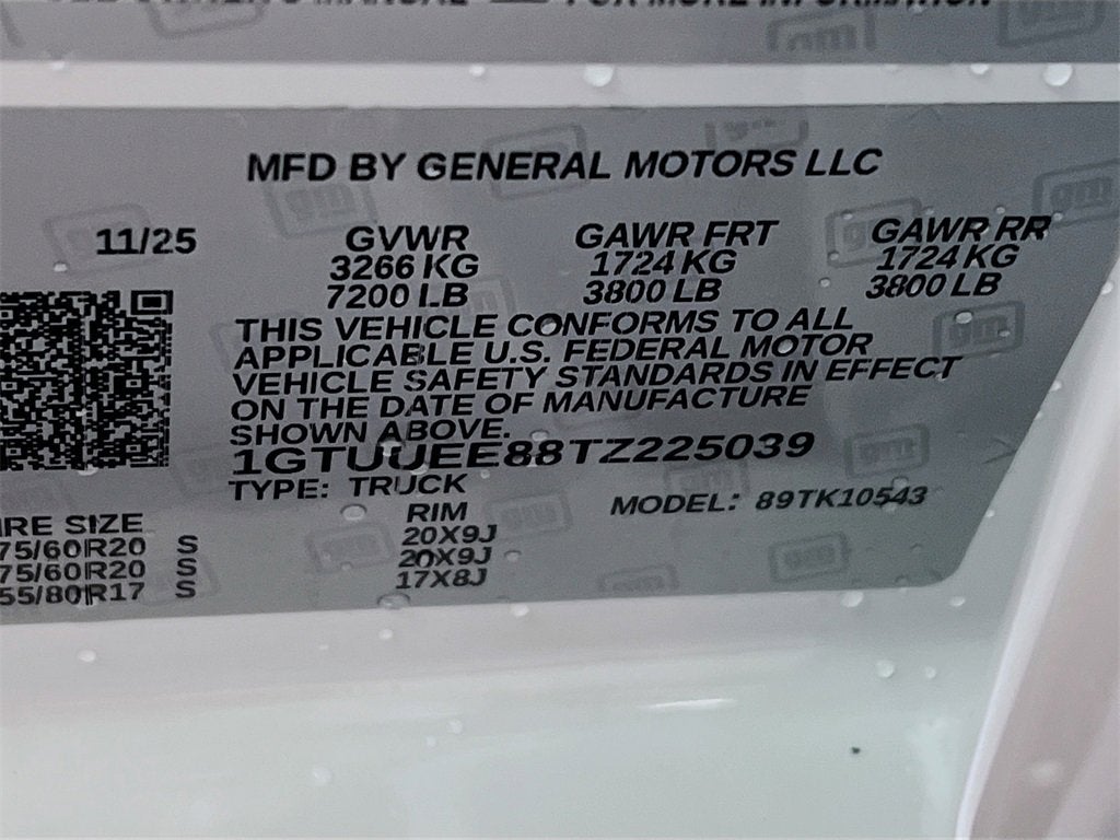 2026 GMC Sierra 1500 AT4