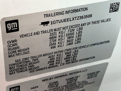 2026 GMC Sierra 1500 AT4