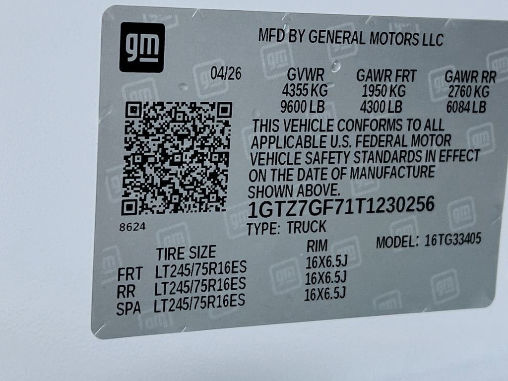 2026 GMC Savana Cargo Work Van
