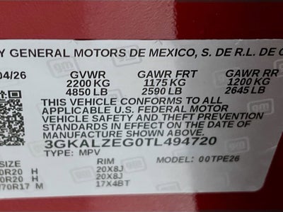 2026 GMC Terrain Denali