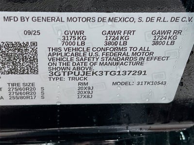 2026 GMC Sierra 1500 Elevation