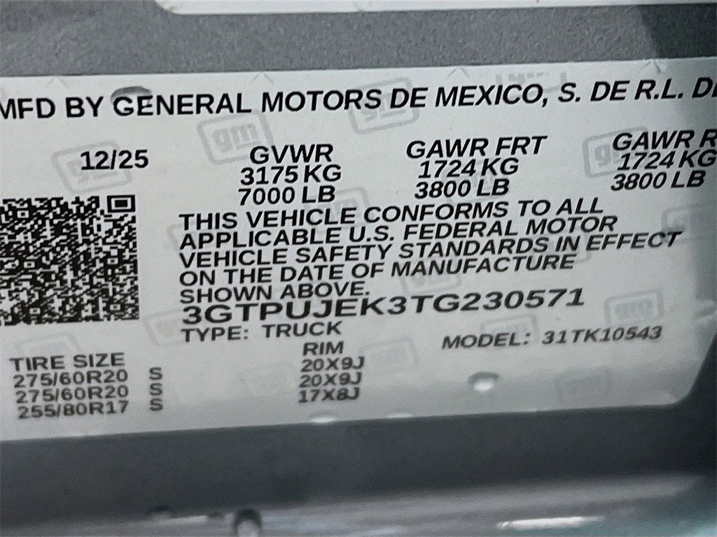 2026 GMC Sierra 1500 Elevation