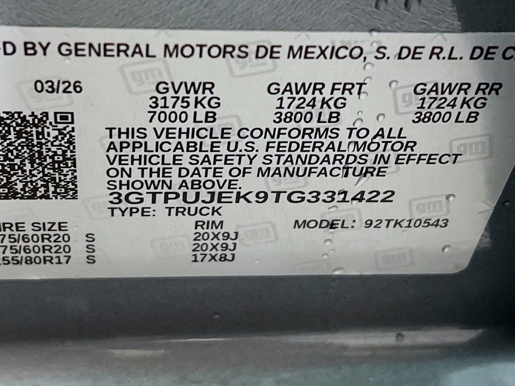 2026 GMC Sierra 1500 Elevation
