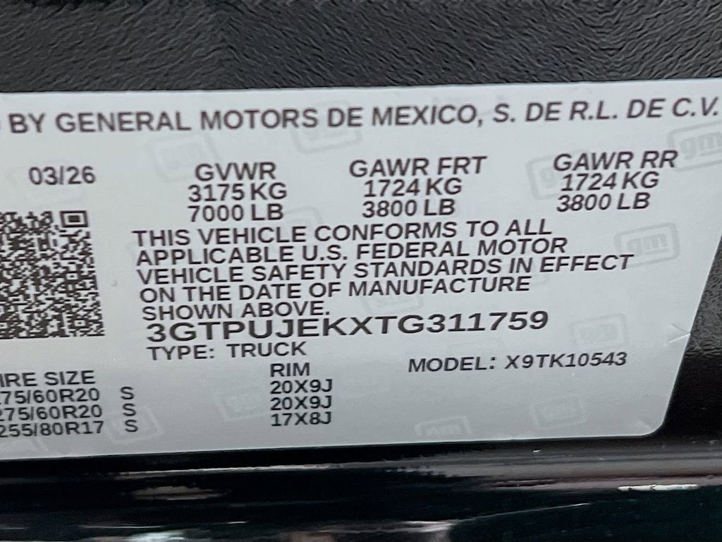 2026 GMC Sierra 1500 Elevation