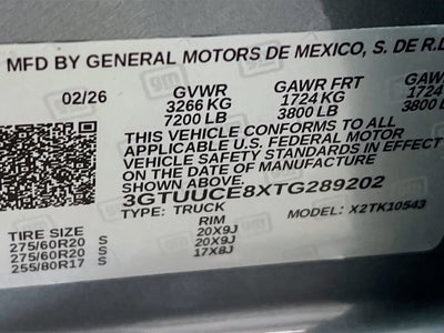 2026 GMC Sierra 1500 Elevation