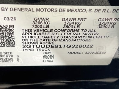 2026 GMC Sierra 1500 SLT
