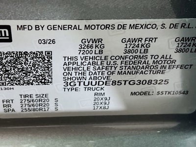 2026 GMC Sierra 1500 SLT