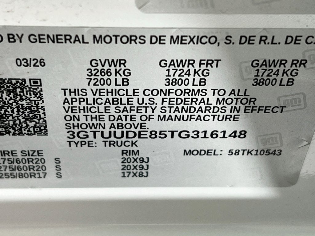 2026 GMC Sierra 1500 SLT