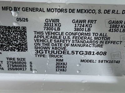 2026 GMC Sierra 1500 SLT