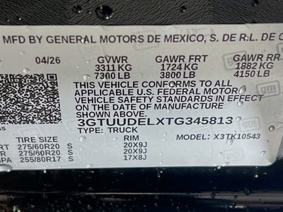 2026 GMC Sierra 1500 SLT