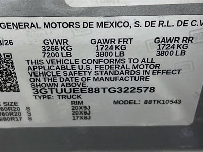 2026 GMC Sierra 1500 AT4