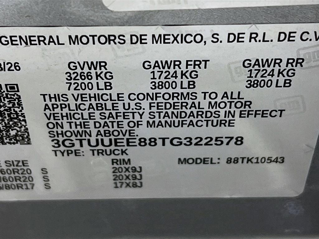 2026 GMC Sierra 1500 AT4