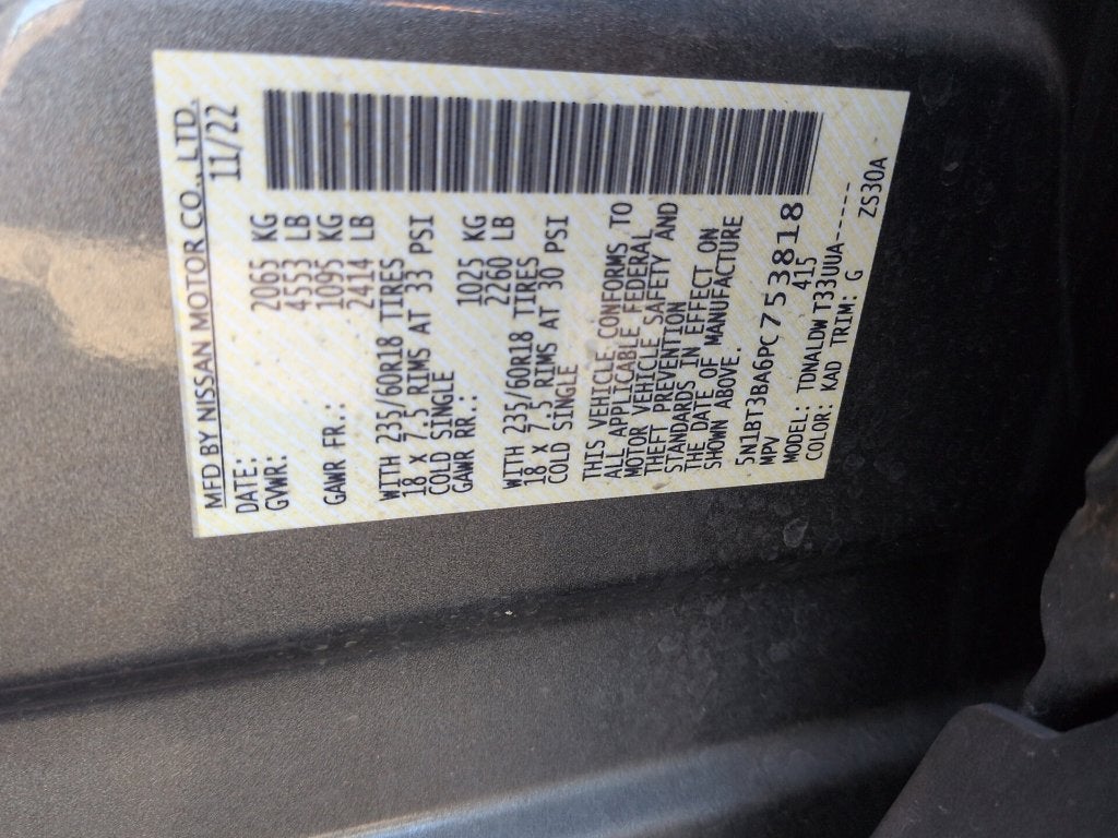 2023 Nissan Rogue SV FWD