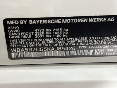 2019 BMW 330i xDrive