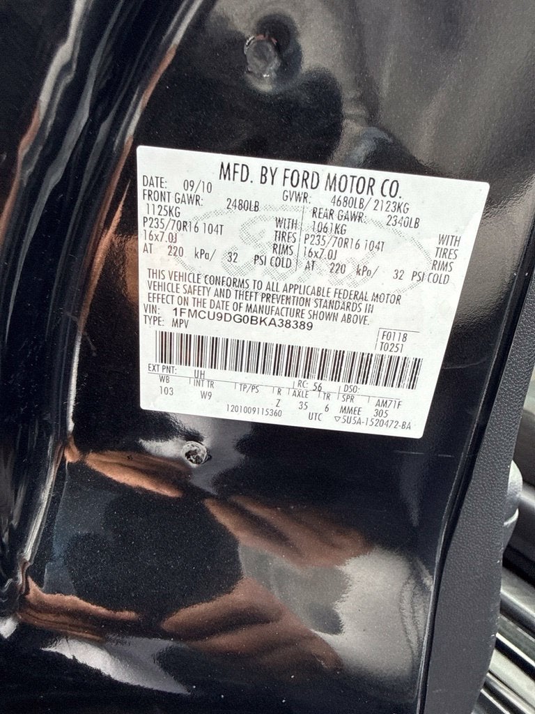 2011 Ford Escape XLT