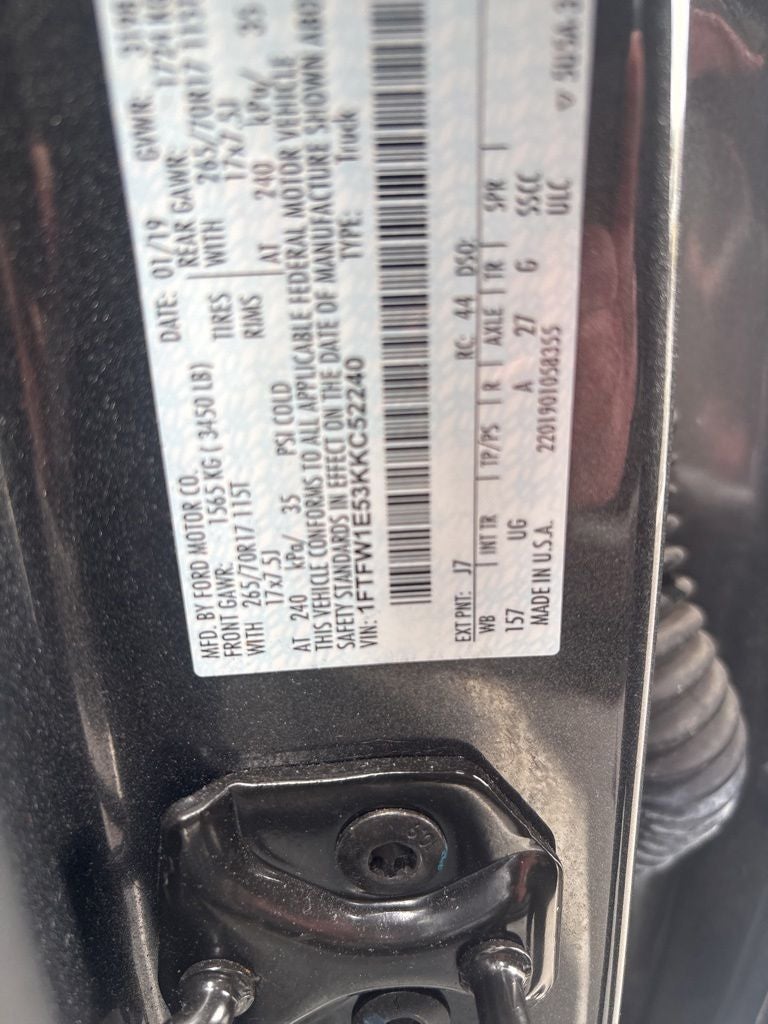 2019 Ford F-150 XLT