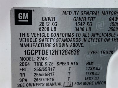 2017 Chevrolet Colorado Z71