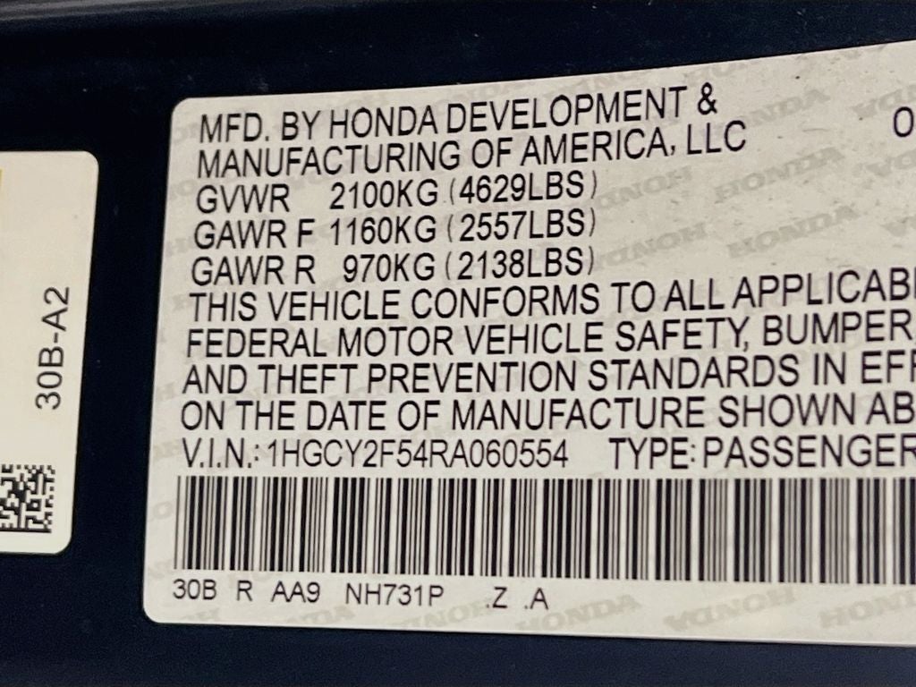 2024 Honda Accord Hybrid Sport