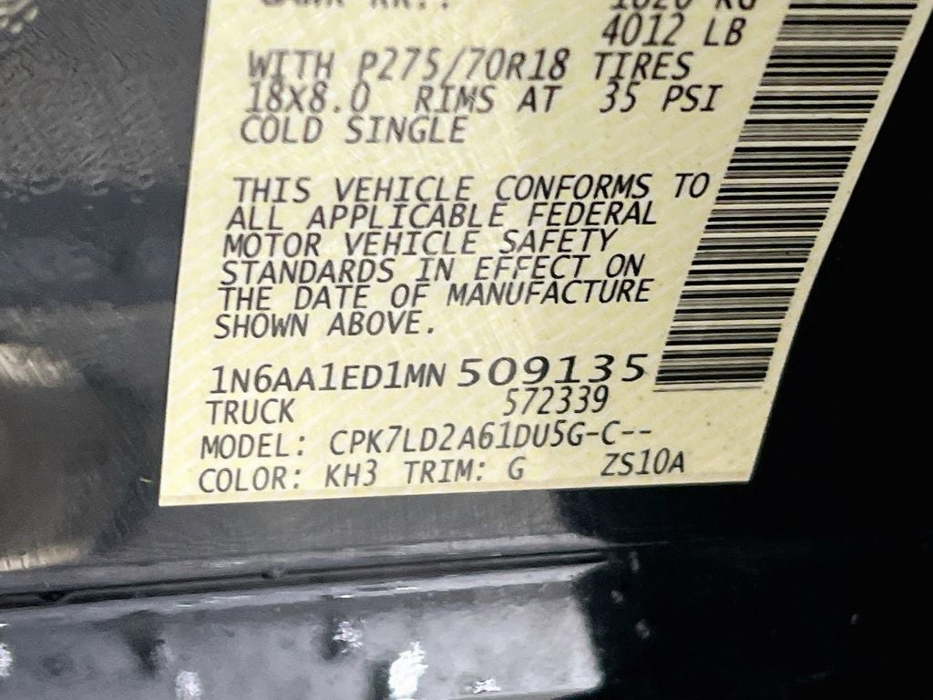 2021 Nissan Titan PRO-4X