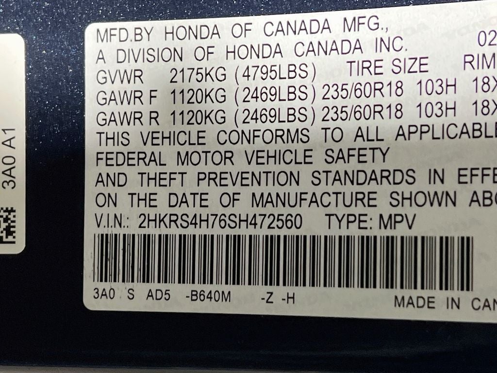 2025 Honda CR-V EX-L