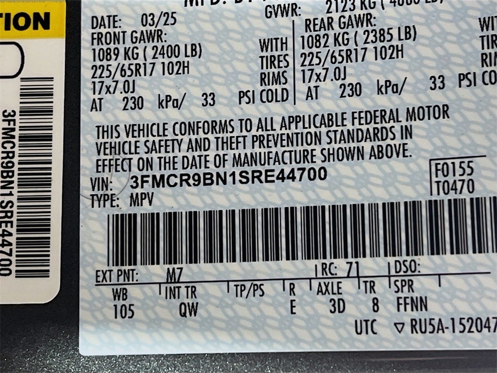 2025 Ford Bronco Sport Big Bend