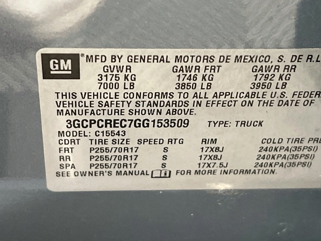 2016 Chevrolet Silverado 1500 LT LT1
