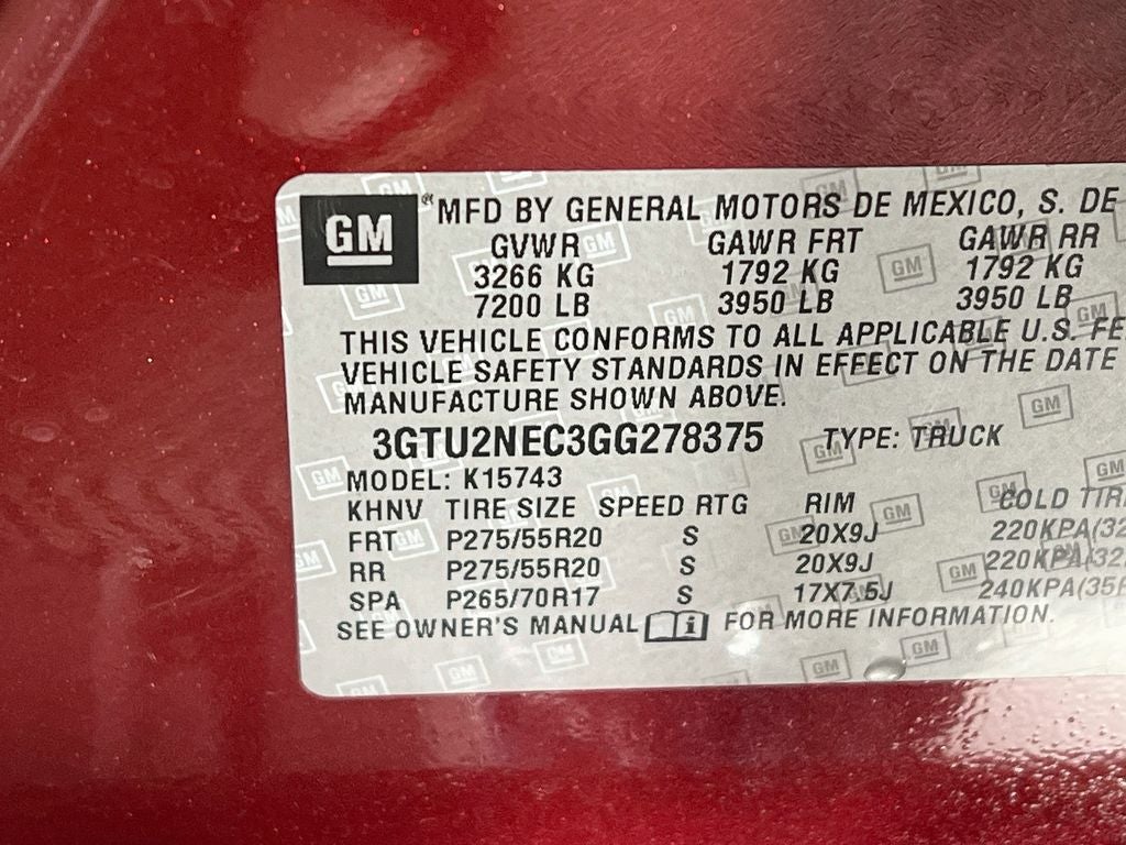 2016 GMC Sierra 1500 SLT
