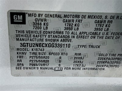 2016 GMC Sierra 1500 SLT