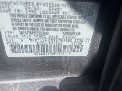 2015 Nissan Sentra SR